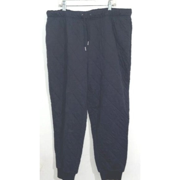 Old Navy XL Blue  Quilted Jogger Pants - Picture 1 of 9